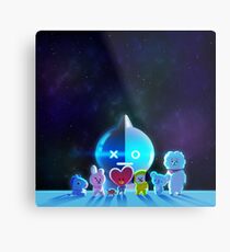 BT21 Galaxy Metal Print