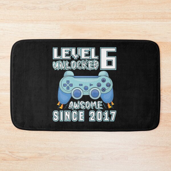 Item preview, kids level 6 unlocked 6th birthday designed and sold by zemama.