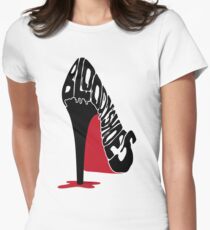 Bloody Shoes Women's Fitted T-Shirt