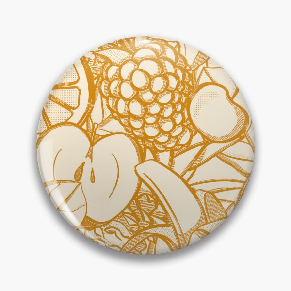 Item preview, Fruit cocktail - tonal yellow repeating pattern designed and sold by LucyFaulke.