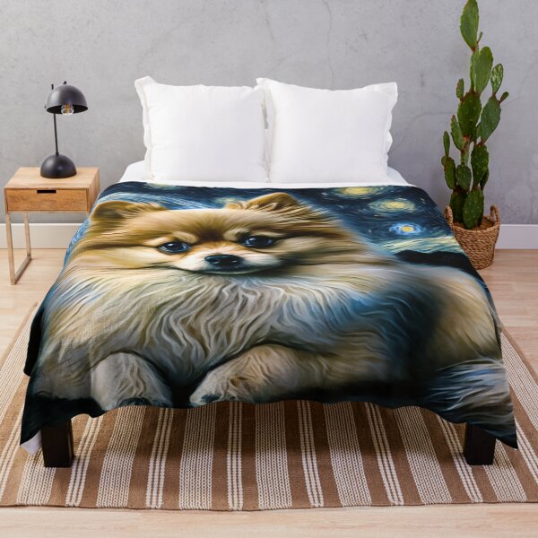 Item preview, A Pomeranian Starry Night, Adorable Pomeranian Puppy designed and sold by Orianah.