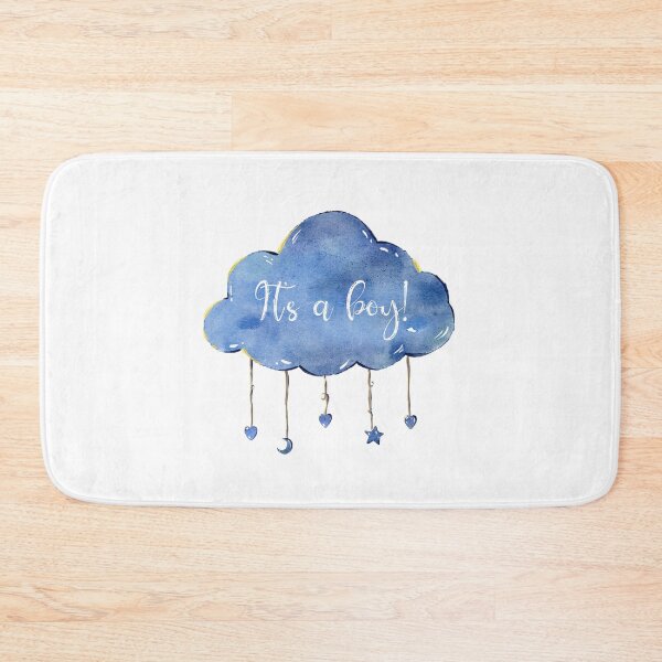 Item preview, It's a Boy Pregnancy Announcement designed and sold by BasedOnEarth.