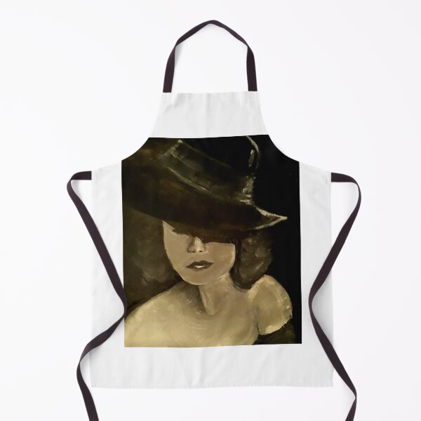 Item preview, Women in the black hat designed and sold by ShellbyBerryArt.