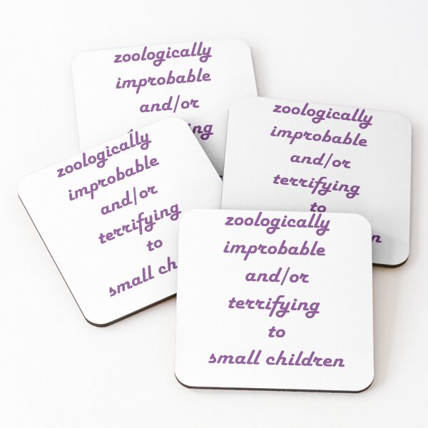 Item preview, zoologically improbable and/or terrifying to small children [cursive] designed and sold by LoveLynx.