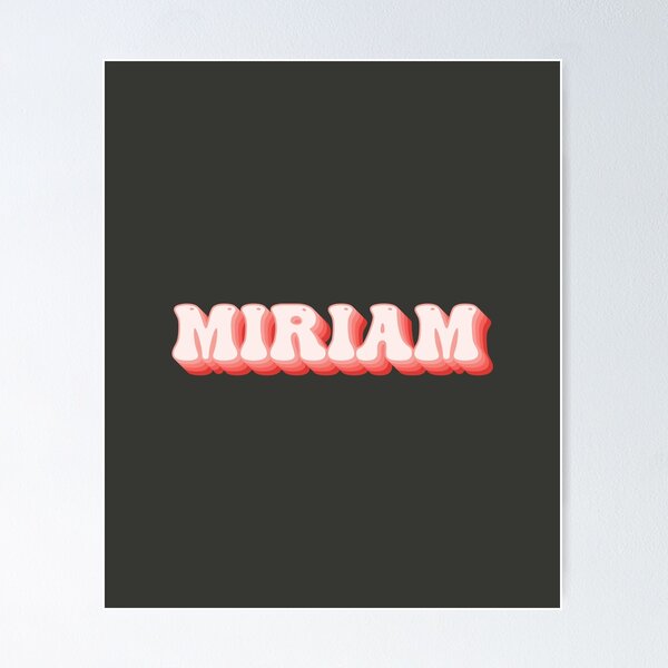 Item preview, Miriam - Name designed and sold by kindxinn.