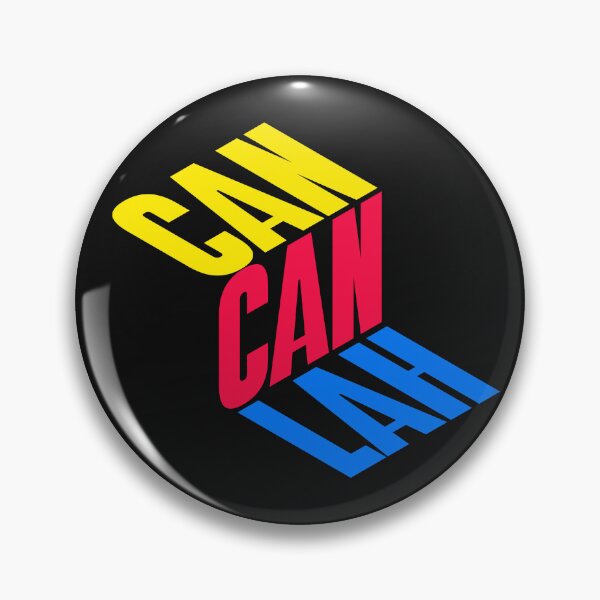 Item preview, Can Can Lah Singlish Isometric designed and sold by UniqueDesignHub.