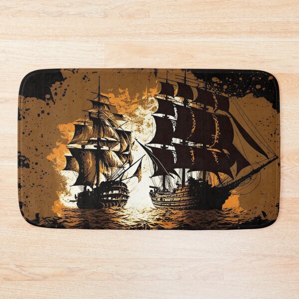 Item preview, Ships in sea by generative AI designed and sold by aicanfeel.