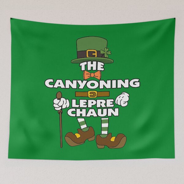 Item preview, The Canyoning Leprechaun St Patrick's Day Celebration Matching Outfits Group Attire designed and sold by onicon.