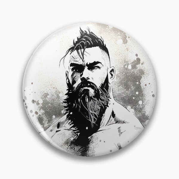 Item preview, Handsome bearded man designed and sold by Perfect-Smile.