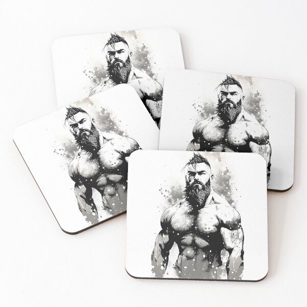 Item preview, Handsome bearded man designed and sold by Perfect-Smile.