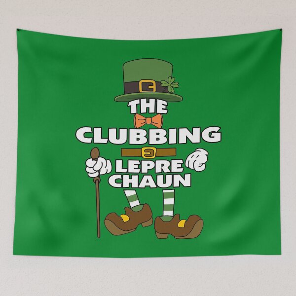 Artikelvorschau, The Clubbing Leprechaun St Patrick's Day Celebration Matching Outfits Group Attire entworfen und verkauft von onicon.