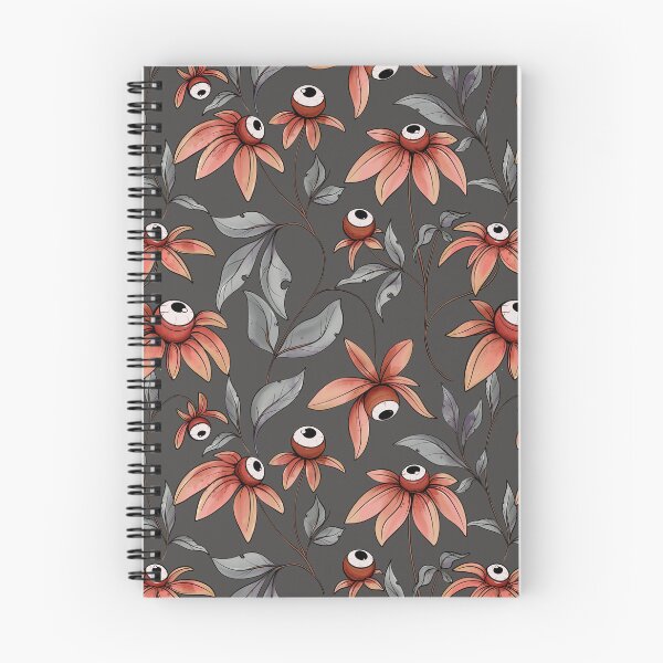 Item preview, Whimsical eye flower - dark designed and sold by Milatoo.