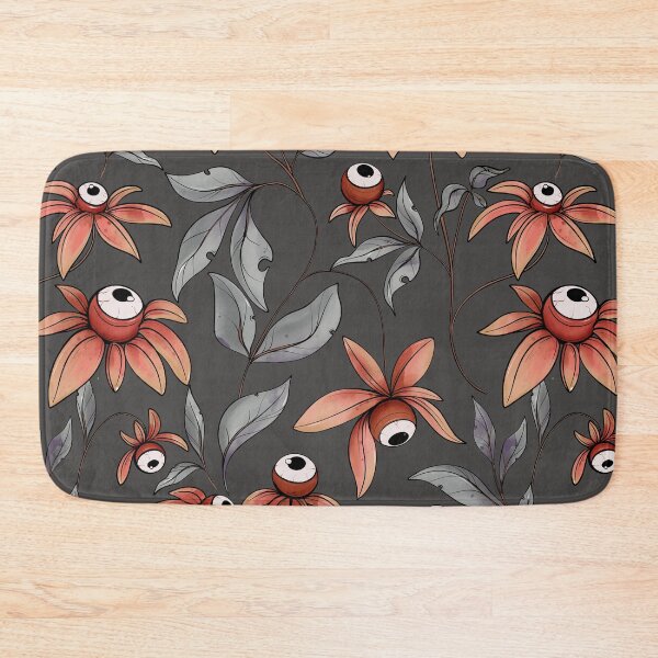 Item preview, Whimsical eye flower - dark designed and sold by Milatoo.