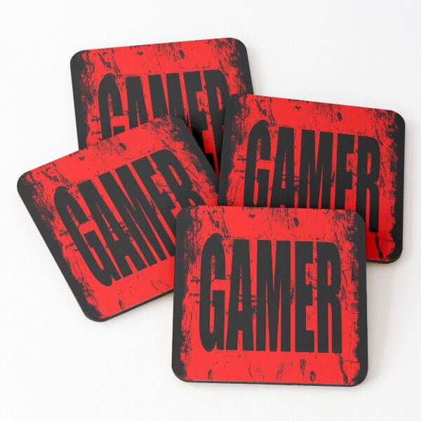 Item preview, Red and Black Grunge Gaming Desing and GAMER Text designed and sold by Jarmo Piironen.