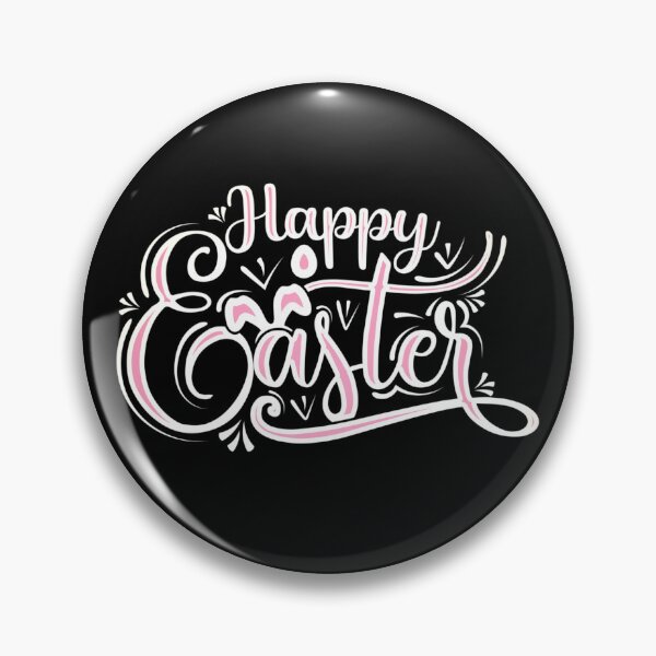 Item preview, HAPPY EASTER WRITING - decorative easter typography designed and sold by KatisDesign.