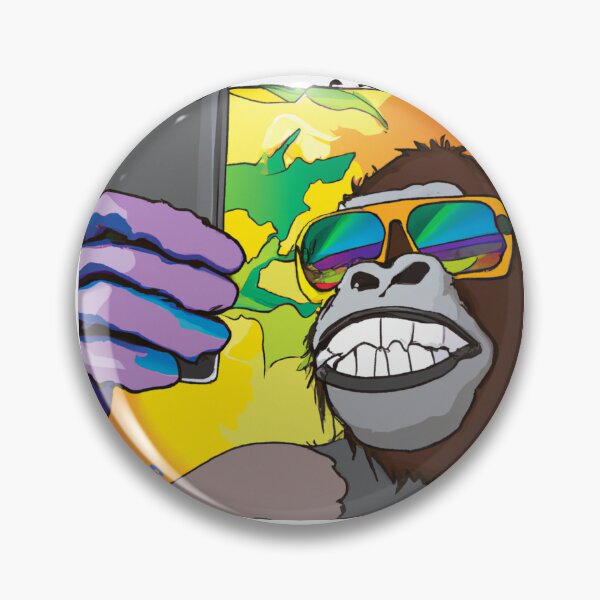 Item preview, Cool gorilla takes a selfie gift designed and sold by TeeArtistry.