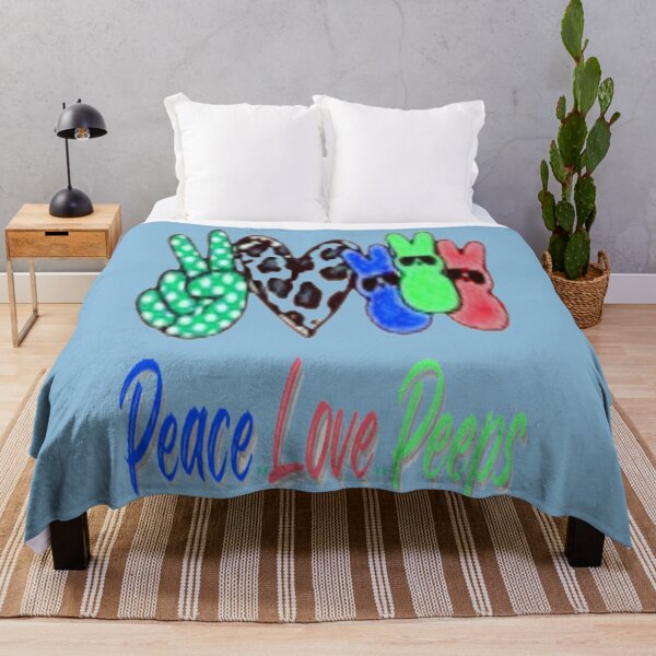 Item preview, Peace Love Peeps Fun Times 3, Badass and Funny, Easter Egg Hunting, Egg Hunt Squad, Chilling Peeps designed and sold by Adri Barnard.