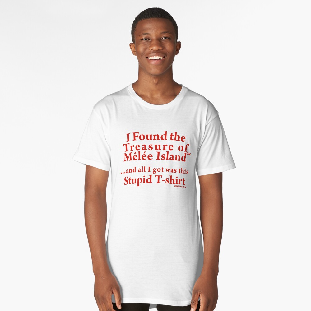 melee island t shirt