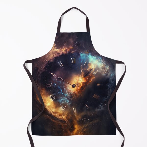 Item preview, Cosmic smoky clock in space colorful time designed and sold by artyficial-.