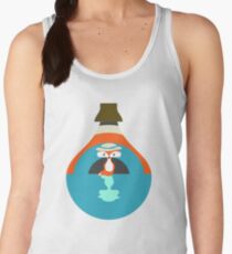 Cute fox reflection Women's Tank Top
