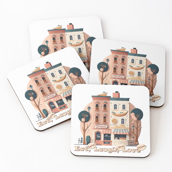 Item preview, Cafe and Restaurant #8: Eat, Laugh, Love  designed and sold by BWstudios.