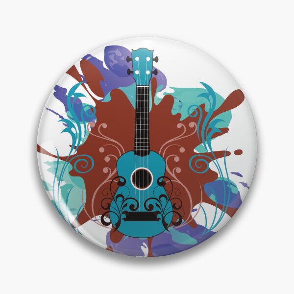 Item preview, Decorated ukulele designed and sold by piesdesignart.