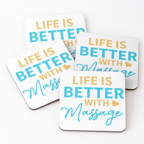 Item preview, life is better with massage designed and sold by Stag's PK.