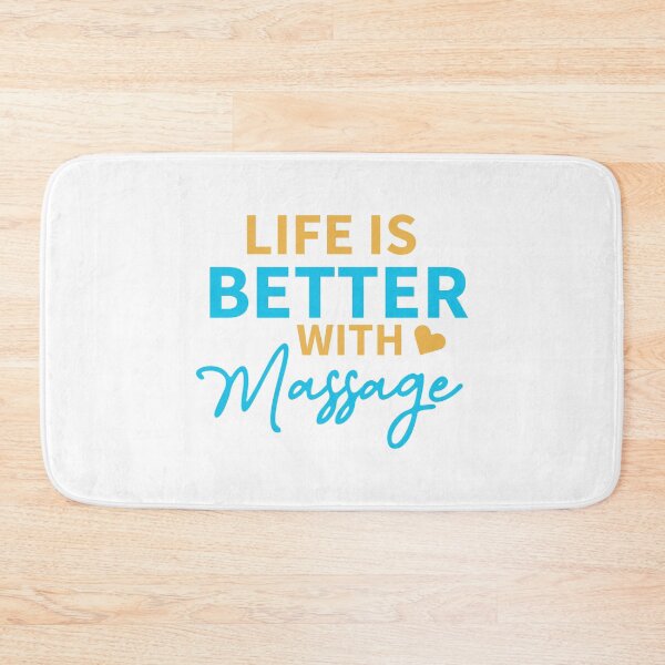 Item preview, life is better with massage designed and sold by Stag's PK.