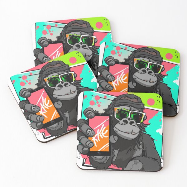 Item preview, Cool Gorilla Take A Selfie V1 Gift designed and sold by TeeArtistry.