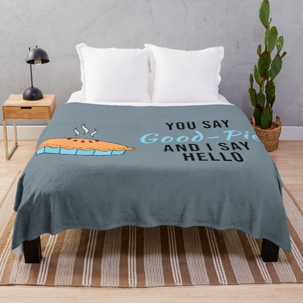 Item preview, You Say Good-Pie and I Say Hello - Food Word Pun designed and sold by Graham Baitson.