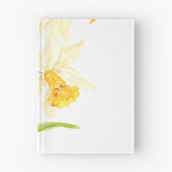 Item preview, 2 daffodils watercolor painting hand painted  designed and sold by ColorandColor.