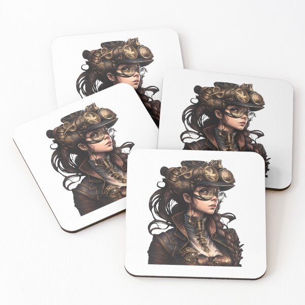 Item preview, Steampunk side eye woman designed and sold by Digital-Space.