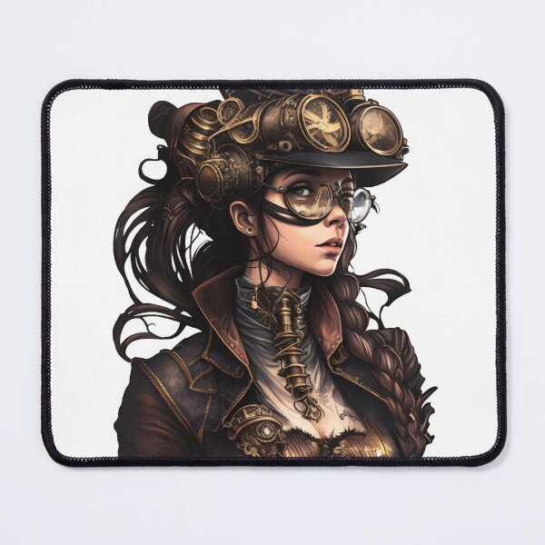 Item preview, Steampunk side eye woman designed and sold by Digital-Space.