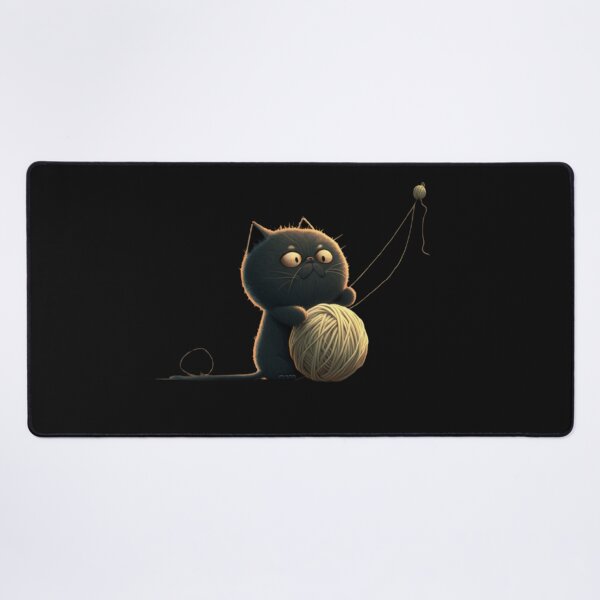 Item preview, Cat Playing With A Ball Of String designed and sold by Farid1Shop.