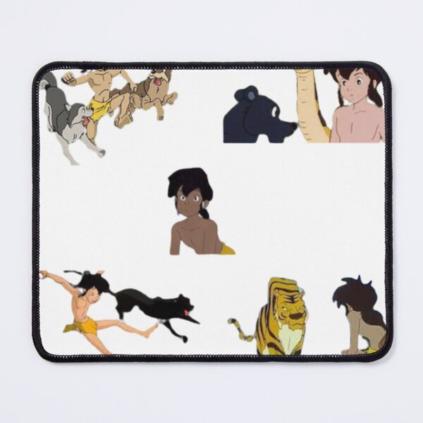 Item preview, Mowgli the jungle boy Stickers designed and sold by Jamesfor.