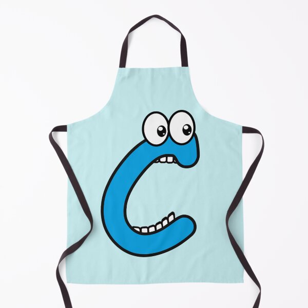 Item preview, Comic letter C with googly eyes designed and sold by hendeJens.