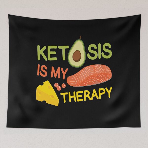 Item preview, Ketosis Is My Therapy Healthy Food designed and sold by MooonTees.