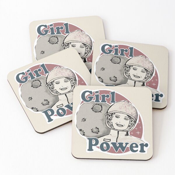 Item preview, Astronaut Girls Power: girls supporting girls designed and sold by PerlaDesignArt.