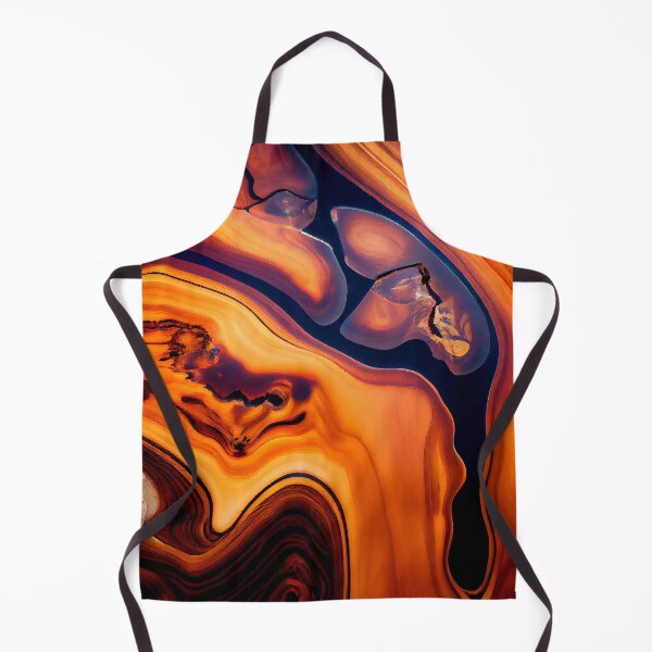 Item preview, Amber wood slab with violet epoxy pattern designed and sold by AppleElf.