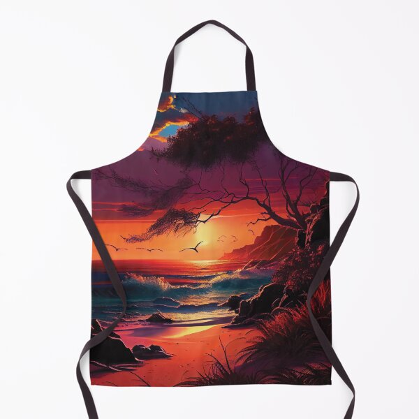 Item preview, Relax with a Reddish Color Beach View designed and sold by DesignCatalyst7.