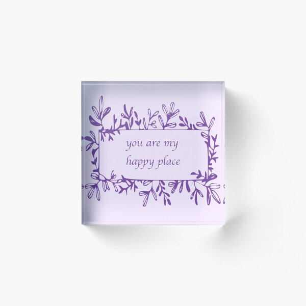 Item preview, Copy of    you are my happy place lettering with leaf patterns designed and sold by Uffcagla.