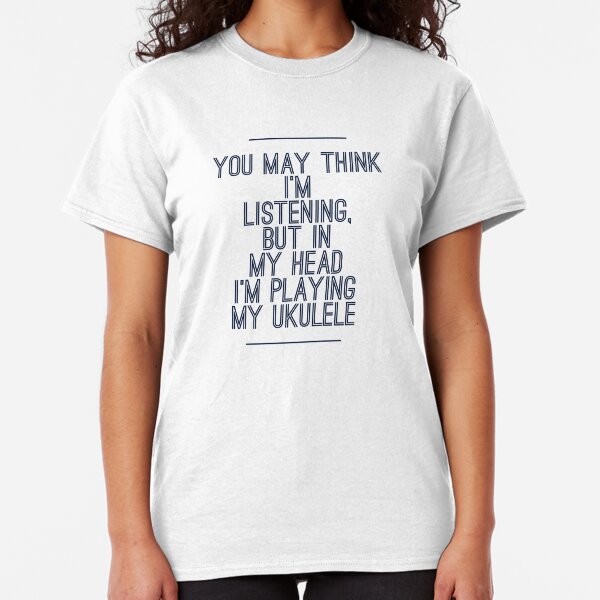 Clothing Tee Shirt Lets Ukulele Shirt