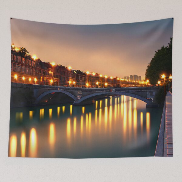 Item preview, Bridging the City: A Dusk Walk by the River designed and sold by D3monic.
