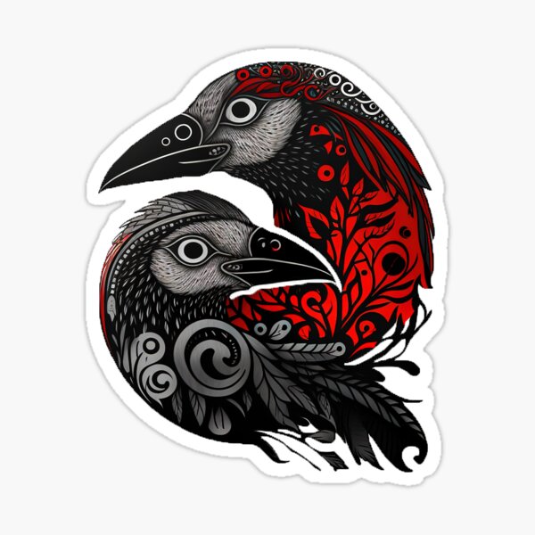 Item preview, Gothic Raven art, Dark Bird, Metal Horror, celtic 16 designed and sold by glhphotography.