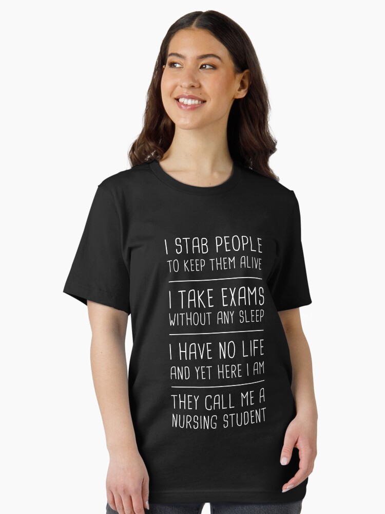 Funny Nursing Student Nursing School Quote Essential T-Shirt