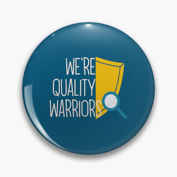 Item preview, We're Quality Warriors designed and sold by heartfeltarts93.