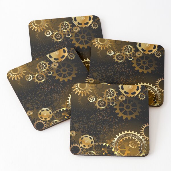 Item preview, Background with gears ( Steampunk ) designed and sold by Blackmoon9.