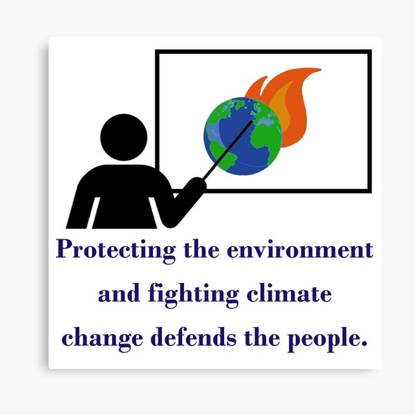 Artikel-Vorschau von Protecting The Environment - Climate Change Quote , designt und verkauft von CrankyOldDude.