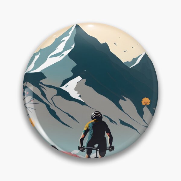 Artikelvorschau, Biking Through the Mountains: The Thrill of the Ride entworfen und verkauft von gammington.