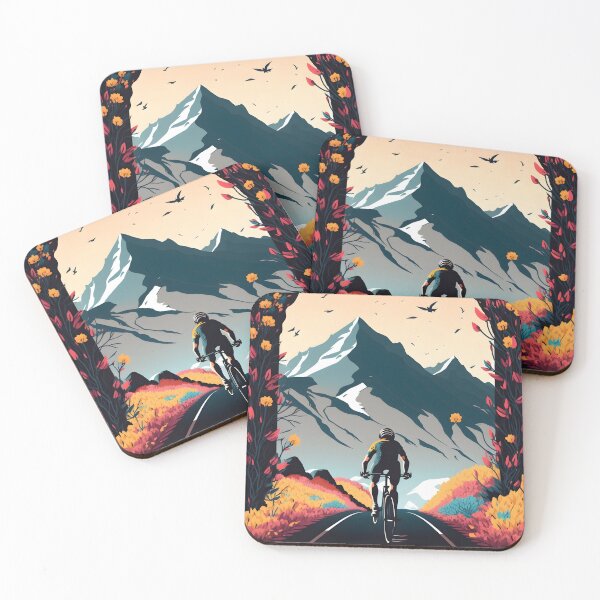 Artikelvorschau, Biking Through the Mountains: The Thrill of the Ride entworfen und verkauft von gammington.